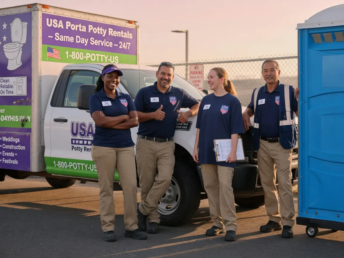 Porta Potty Rental company in Glen Arm, MD